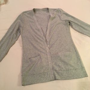 J. Crew cotton cardigan, medium/large